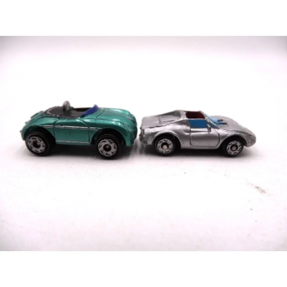 Micro Machines Ultrasmall Insiders Mini BLUE GREEN PORSCHE 356 Galoob Porsche 35